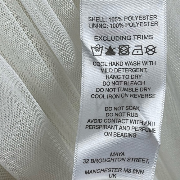 ASOS MAYA DELUXE SEQUIN MOCK NECK SLEEVELESS TULLE SKIRT MIDI BRIDESMAID DRESS - Picture 13 of 13